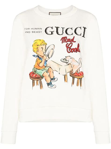 gucci mad cookies sweatshirt|Tops .